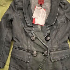 Vero Moda Dark Gray Trench Coat